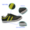Latest Black PU Casual Shoes with Durable TPR Outsole skate shoes