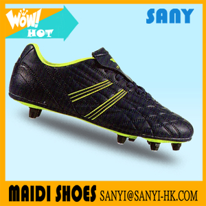 Men's outdoor Shoes soccer shoes football shoes sport shoes is hot selling with black color