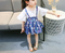 2018 new cotton skirts for grils fashion cute skirt set baby summer girls Small broken flower skirt sets