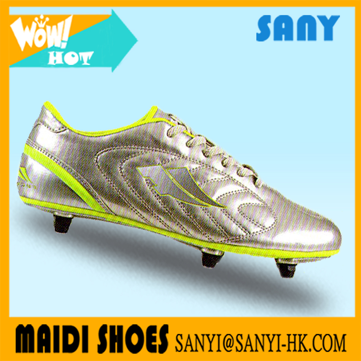 Professional Design Football Shoe Sport Shoe Men outdoor Soccer Shoe