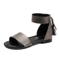 brand summer Student flat sandals with Rome 2018 the new water shoes for women casual walking shoes for ladies