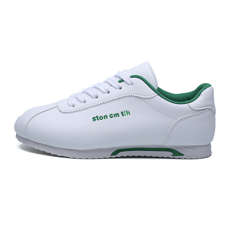 Sneaker men Flat Trainer Sport Shoes Outdoor Walking Casual men Shoes Lady Footwear White Shoes 2018 hot sell