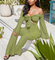 Stripe Two Piece Set Women Fashion Long Sleeves Crop Tops And Long Wide Leg Pants Sexy Suit Female 2 Pieces Sets European and American women's 2018 NEW Hot
