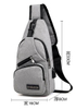Mens Sling Backpack Cross Body Sling Backpack Leather Shoulder Bag Travel Hiking Daypack Best Mens Bags