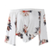 Women's Off Shoulder Short Jumpsuit Romper Casual Beach Strapless Women's Sexy Strapless Floral Print Clothes