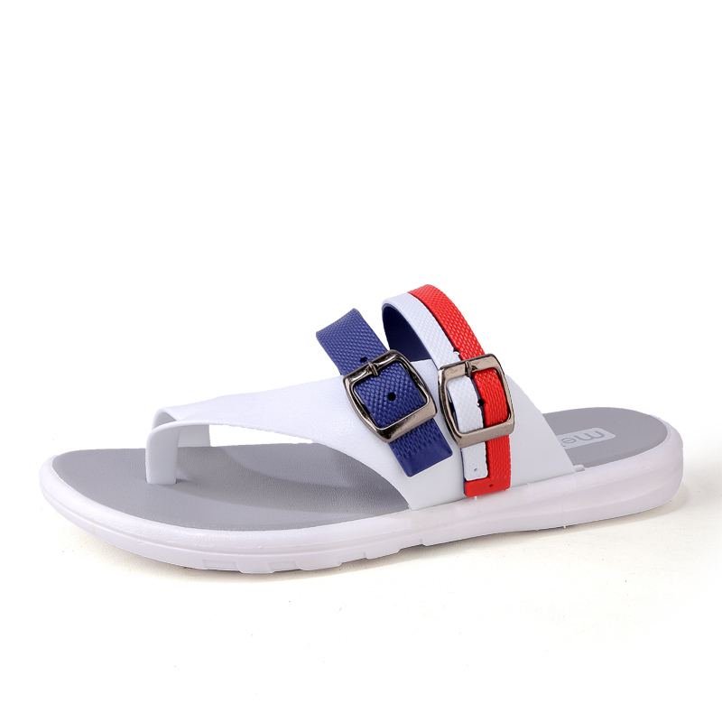 outside Women Flip Flops Slippers Summer new pu Flat Letter fashion Clip Toe Sandals Casual Sweet Soft Beach Home Shoes
