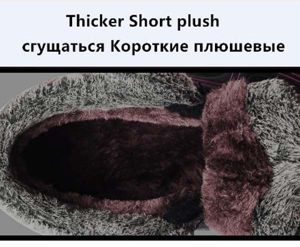 Men Boots Winter With Fur 2018 Warm Snow Boots Men Winter Boots Work Shoes Men Footwear Fashion Rubber Ankle Shoes