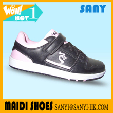 Classic Black Cool Skateboard Shoes for Woman from Jinjiang Fujian