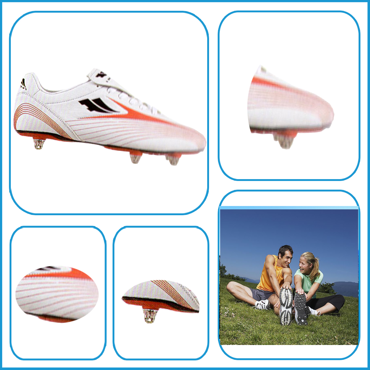 Purchase brand designer shoes online cheap soccer boot and shoes sexy blue boots for football
