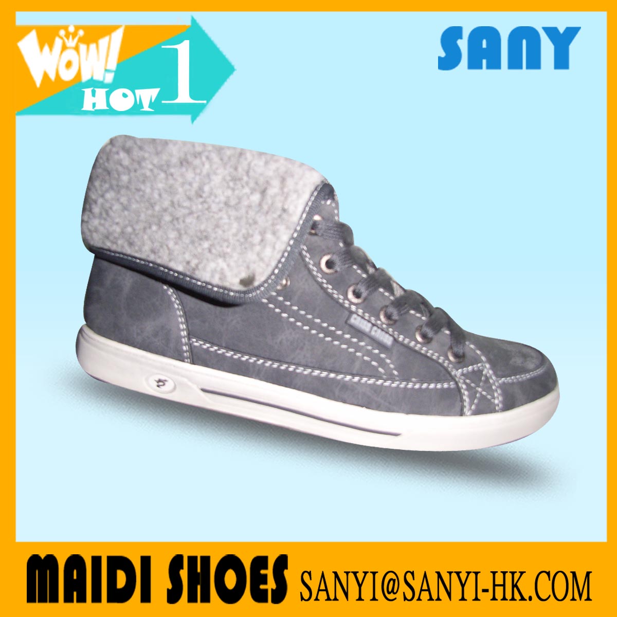Hot Selling Cheap Men's Trendy Warm Vucanized Casual Shoes With Durable Outsole