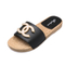 New Flat Beach Shoes Seaside Vacation Slippers Women's Summer Linen Slippers Open Toe Absorb Non-Slip indoor Flat slippers