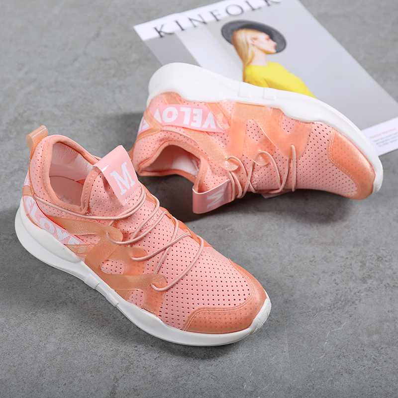 Fashionable Lightweight Walking Shoes mesh Breathable Sneakers Woman Casual Workout Gym Shoes Running Tennis Shoes EMAOR