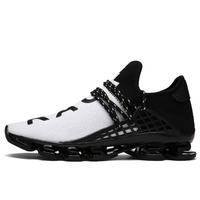 Sneakers High Quality Couple Walking Shoes Hot Sale Formotion Mesh Spring New Sports Couple Models Wear Non-slip Cushioning Running Fly Line Shoes Blade
