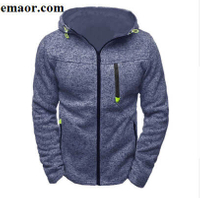 Mens Hoodies Sports Casual Wear Zipper Fashion Tide Jacquard Fleece Jacket Sweatshirts Autumn Winter Coat