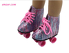  Baby Dolls Shoes Newborn Fashion White Purple Roller Skates for Kids Online Shopping Pulley Shoes 