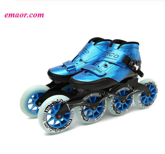  Carbon Fibre Inline Speed Skate Shoes Roller Skating shoes