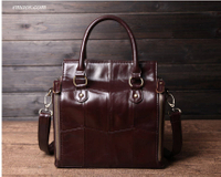 Cobbler Legend Multifunction Large Soft Handbags Cheap Top-Handle Bags Genuine Leather Bags Shoulder Crossbody Bags