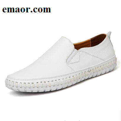 Men Genuine Leather Shoes Fashion Brand Slip On Black Shoes Real Leather Loafers Mens Moccasins Shoes Italian Designer Loafers Shoes
