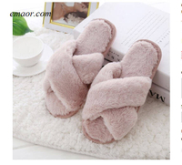 Slippers Socks Women's Winter Women's Home Slippers with Faux Fur Fashion Warm Shoes Slipper Socks Women’s Slipper Socks
