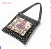 New Single Shoulder Bags Creative Animal Owl Printing Embroidery Canvas Crossbody Bags