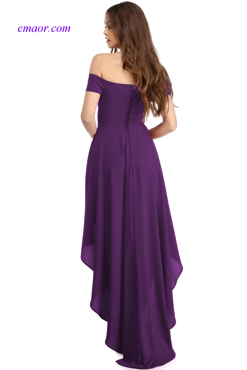 Best Prom Dresse High Low Hem Off Shoulder Party Dress Dress Barn Hot Dresses