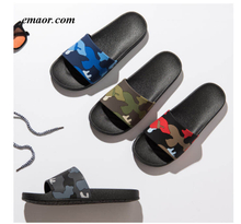Slipper Shoes Men's Slippers Camo Home Slides Bathroom Slipper Brand Slipper Summer Casual Style Shoes Slipper Havaianas 
