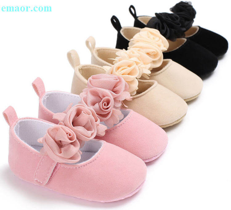 Baby Shoes Cute Newborn 018M Lovely Floral Japan Girl Crib Shoes Pram