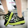 Adult Kids Shoes NEW Wheely Roller Shoes Roller Skates Kids Cheap Sneakers Boys Girls Shoes 