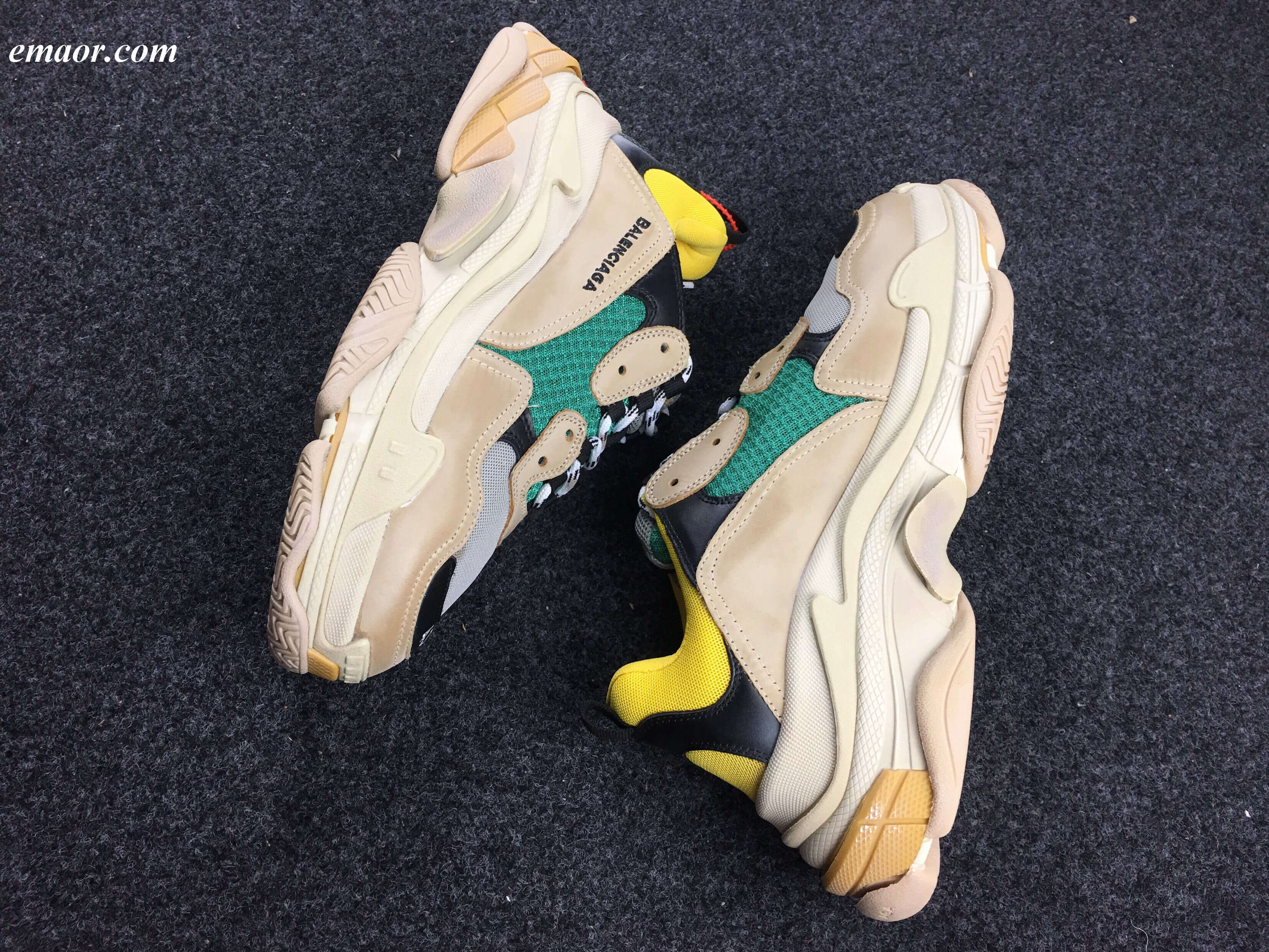 balenciaga shoes womens green