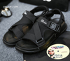 Sandals Men's Shoes Black Wedge Sandals Summer Beach Gladiator Fashion Outdoor Sandals Sanuk Strappy Sandals