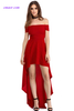 Best Prom Dresse High Low Hem Off Shoulder Party Dress Dress Barn Hot Dresses