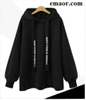 Women Sweatshirt Autumn Winter Casual Solid Warm Loose Hoodies Sweatshirt Long Sleeve BF Style Harajuku Sweatshirt