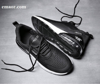 Men Air Cushion Casual Shoes Men Trend Breathable Sneakers Luxury Light Air Lace Up Fashion Unisex Couples Shoes 