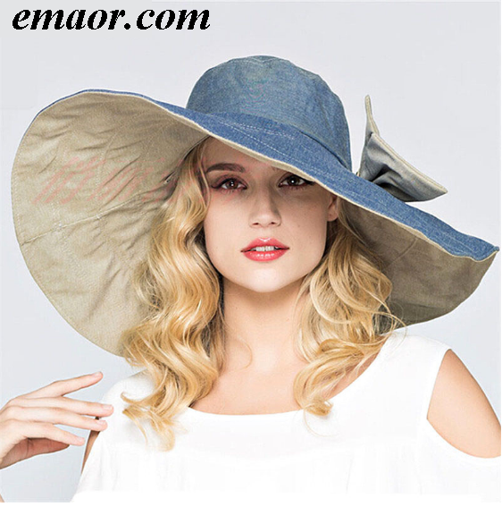 Sun Hats for Womens Floppy Beach Hat Hats for Ladies Packable Sun Hat Wide Brim Travel Best Sun UV Protection Hats Cotton England Style Superlarge Brim Hats