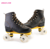Cheap Skate Shoes White Black Double Row Skates Adult Four-wheeled Roller Skates Shoes
