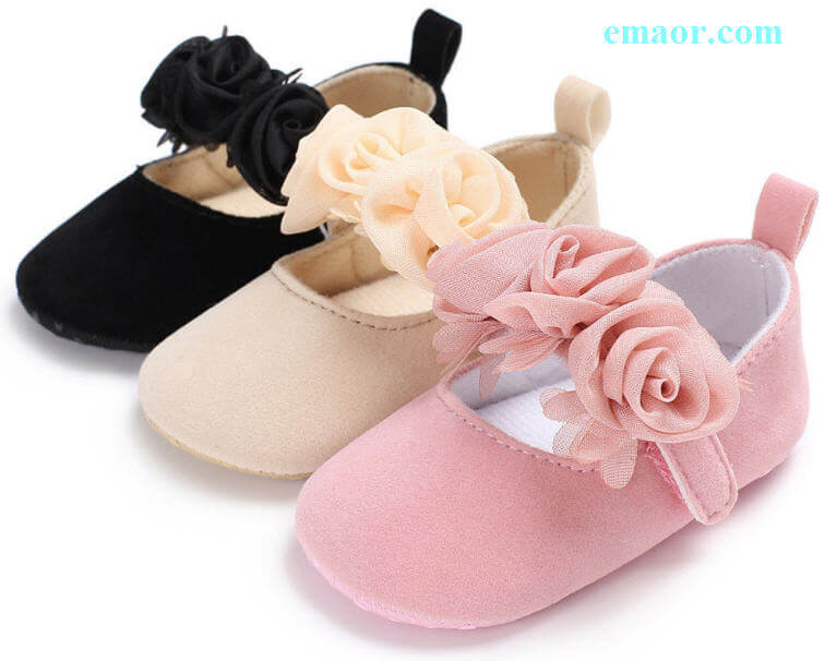 Baby Shoes Cute Newborn 018M Lovely Floral Japan Girl Crib Shoes Pram