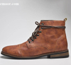 Men Ankle Boots Fashion Lace-up High Quality Men British Boot Athletic Autumn Winter Male Martin Boots