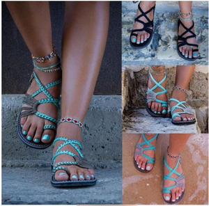 Women's Shoes Strap Flip-flops Platform Weave Breathe Wedding Slides Keen Flip Flops Beach Toe Flat Waterproof Water Sandals