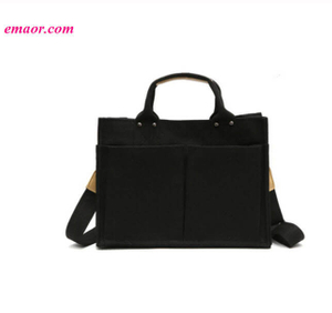 New Canvas Bag Reusable Shopping Bags Grocery Tote Bags Cotton Daily Use Handbags 