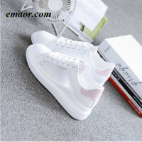 Women Casual Shoes Summer Spring Fashion Flats Hollow Out Breathable Lace-Up Women Vulcanization Sneakers