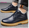  Plush Ankle Boots Warm Winter Shoes Martin Boots Man Snow Boot