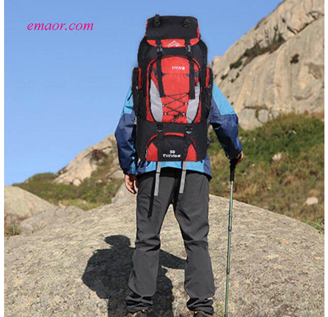 Outdoor Leisure Sports Hiking Backpack Camping Waterproof Backpack Climbing Bags