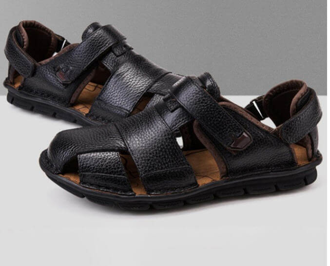 Chaco Sandals Leather Summer Shoes Men's Sandals Gladiator Sandals Fashion Casual Shoes Rainbow Sandals