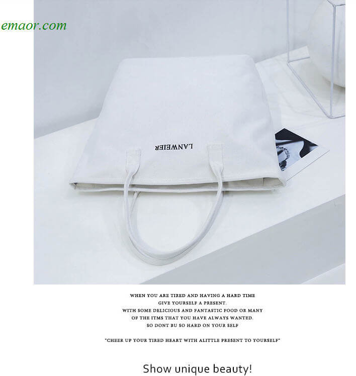 Pattern Canvas Bags Women's Handbags Reusable Eco Foldable Shopping Bags Tote Pouch Ladies Beach Bags