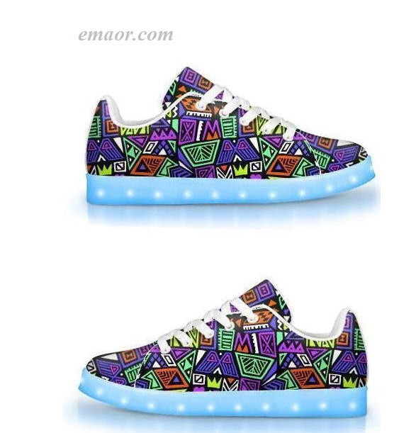 Best Led Sneakers All That &a Bag of Chips-APP Controlled Low Top LED Shoes Walmart Led Shoes