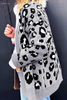  Leopard Print Knitting Cardigan Women's Outerwear Vest Fabric Suppliers