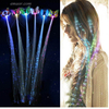 Fiber Optic Hair Hair Braid Flash Fiber Hairpin Clip Luminous Butterfly Headband Luminescent Led Hair Lights