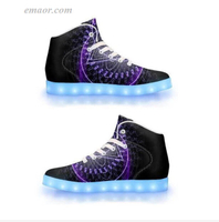 Light Up Shoes with Remote Ajna-APP Controlled High Top LED Shoes LED Light Shoes 