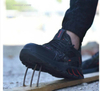 Men's Comfortable Work Shoes Hot Safe Shoes Anti-smashing Anti-piercing Lightweight Breathable Deodorant Work Shoes