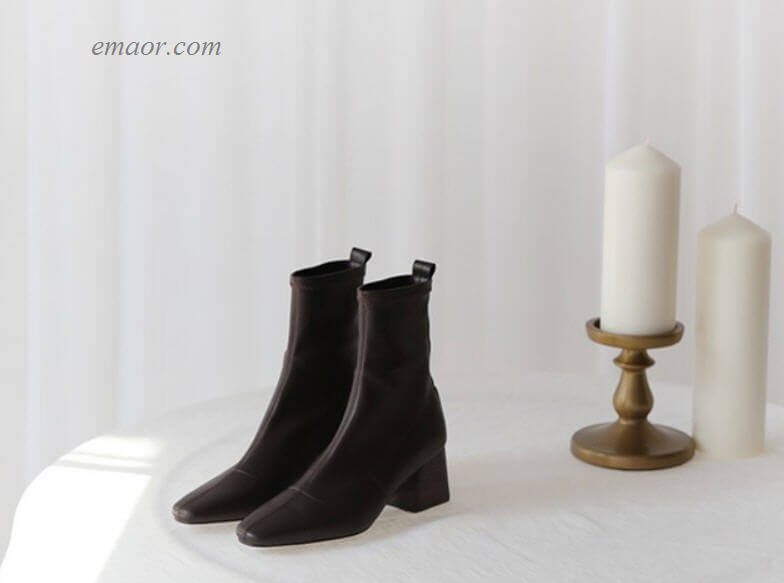 Female Knee High Boots Ankle Boots Autumn And Winter New Boots Female Women's Wearing Knee High Boots
